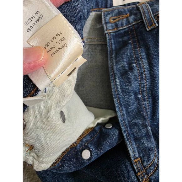 Reformation Cynthia High Relaxed Jean, Teton 23 - Picture 10 of 10